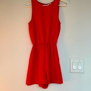 Wilfred red romper, size x-small, 10/10 condition